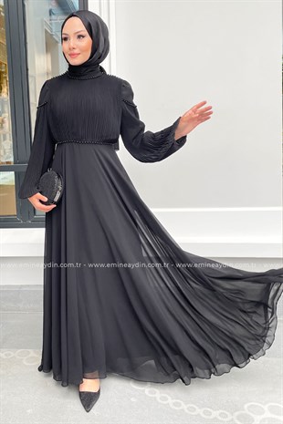 Narin Elbise Siyah